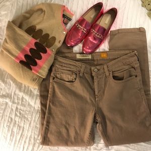 Anthropologie Pilcro Tan Denim Jeans Size 28